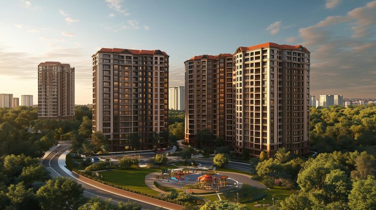 Charms Signature Residences upcoming premium apartments in Raj Nagar Extension
